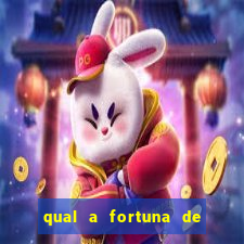 qual a fortuna de raiam santos